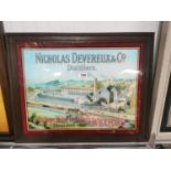 Rare Nicholas Deveraux & Co Distillers Wexford advertisement