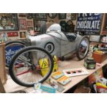 Model of a 1950's pedal car