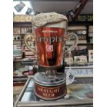 Whitbread Draught Beer counter light