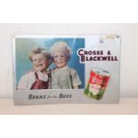 Crosse and Blackwell Beans for the Boys tin plate