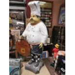 Painted Model of Chef.