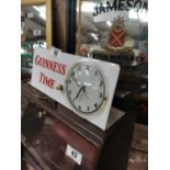 Guinness Time Perspex advertising clock