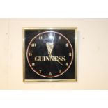 Guinness advertising clock
