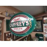 Thomas Caffrey's Irish Ale advertising sign