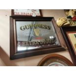 Guinness Extra Stout advertising mirror