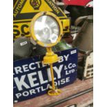 1950's Alloy search lamp