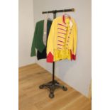 Industrial clothes stand