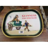 Guinness for strength advertising tray.