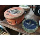 O'Cedar Slip Mop cleaner in original box and Capstan Navy Cut tin.