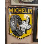 Michelin Tyres enamel advertising sign