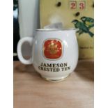 Jameson Crested Ten ceramic water jug