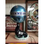 Rare Guinness Seal Carlton Ware advertising lamp