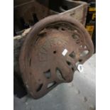 Pierce cast iron machine seat
