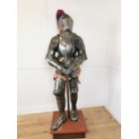 Good quality metal Knight's suit of armour.