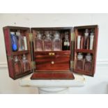 Rare 19th C. Doctor's campaign medical cabinet