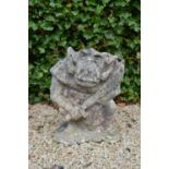 Stone model of a Gargoyle.