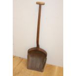 Wooden turf shovel.