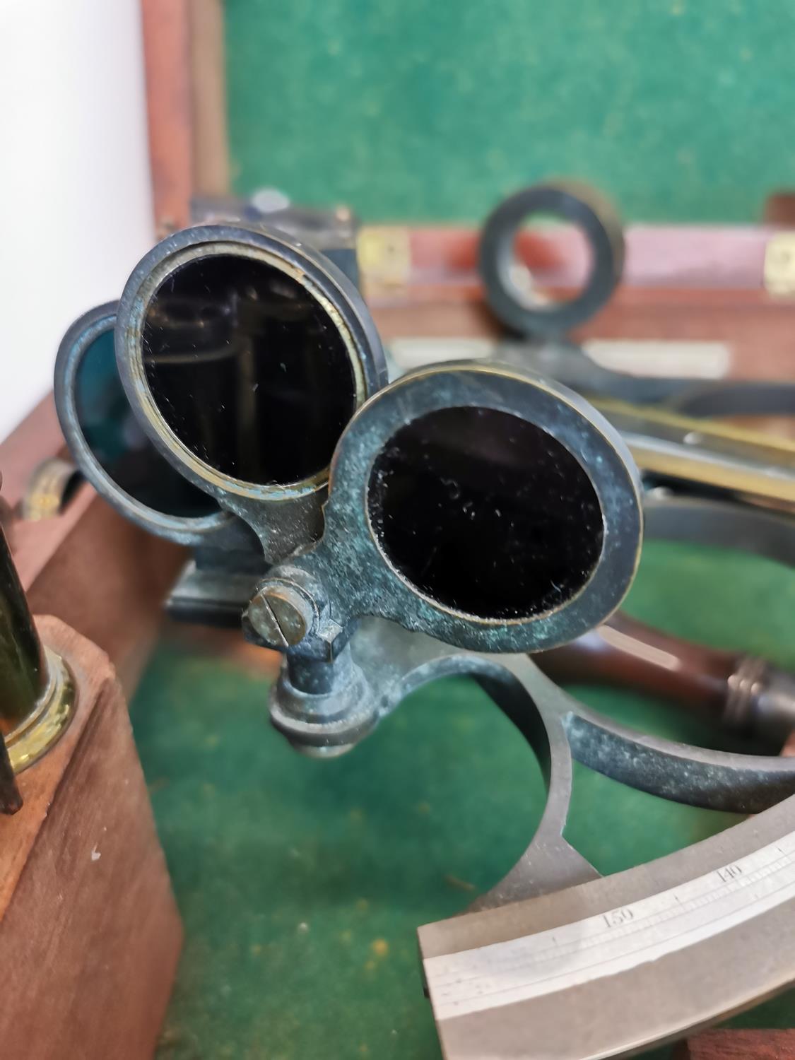 19th C. mahogany cased Sextant - Image 4 of 5