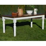 Painted Pine country kitchen table