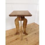 Rare 19th C. artist's pine sculpting stand