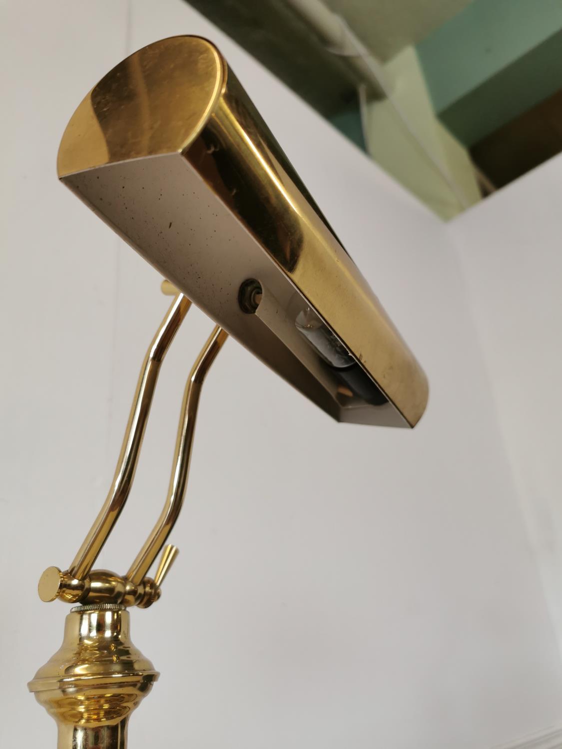Brass office desk lamp. - Bild 4 aus 4