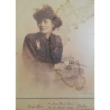 Framed print of Constance Markievicz in uniform