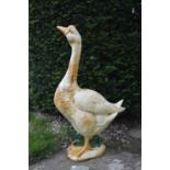 Heavy cast iron model of a Goose.