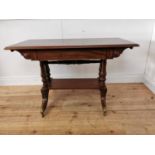 Good quality Victorian mahogany sofa table