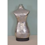 Glass torso shaped bottle Haute Couture