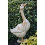 Heavy cast iron model of a Goose.