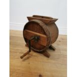 Early 20th C. pine butter churn.