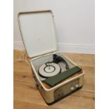 Early 20th C. cased Columbia gramophone.