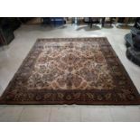 Persian style carpet square.