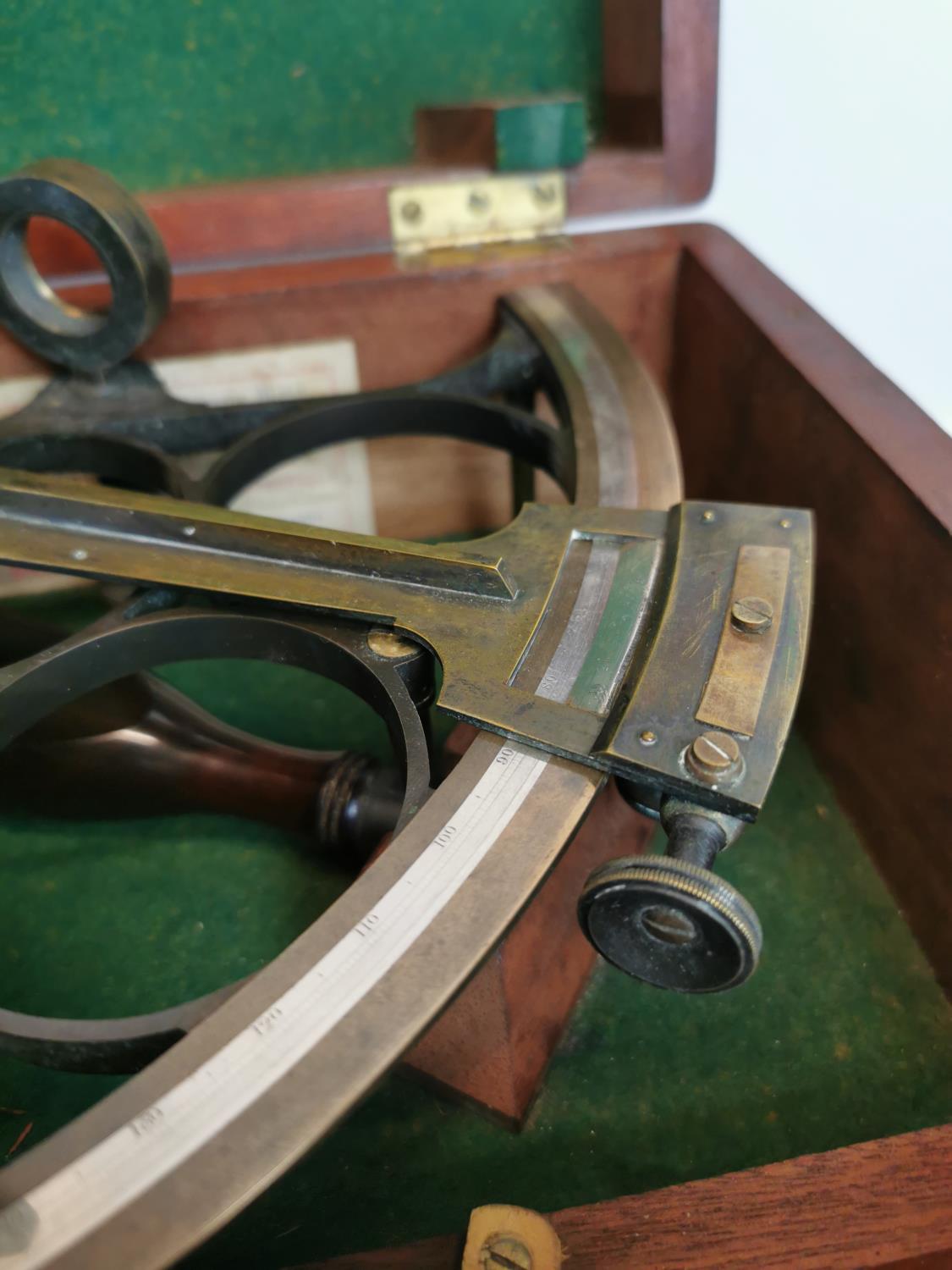 19th C. mahogany cased Sextant - Image 5 of 5