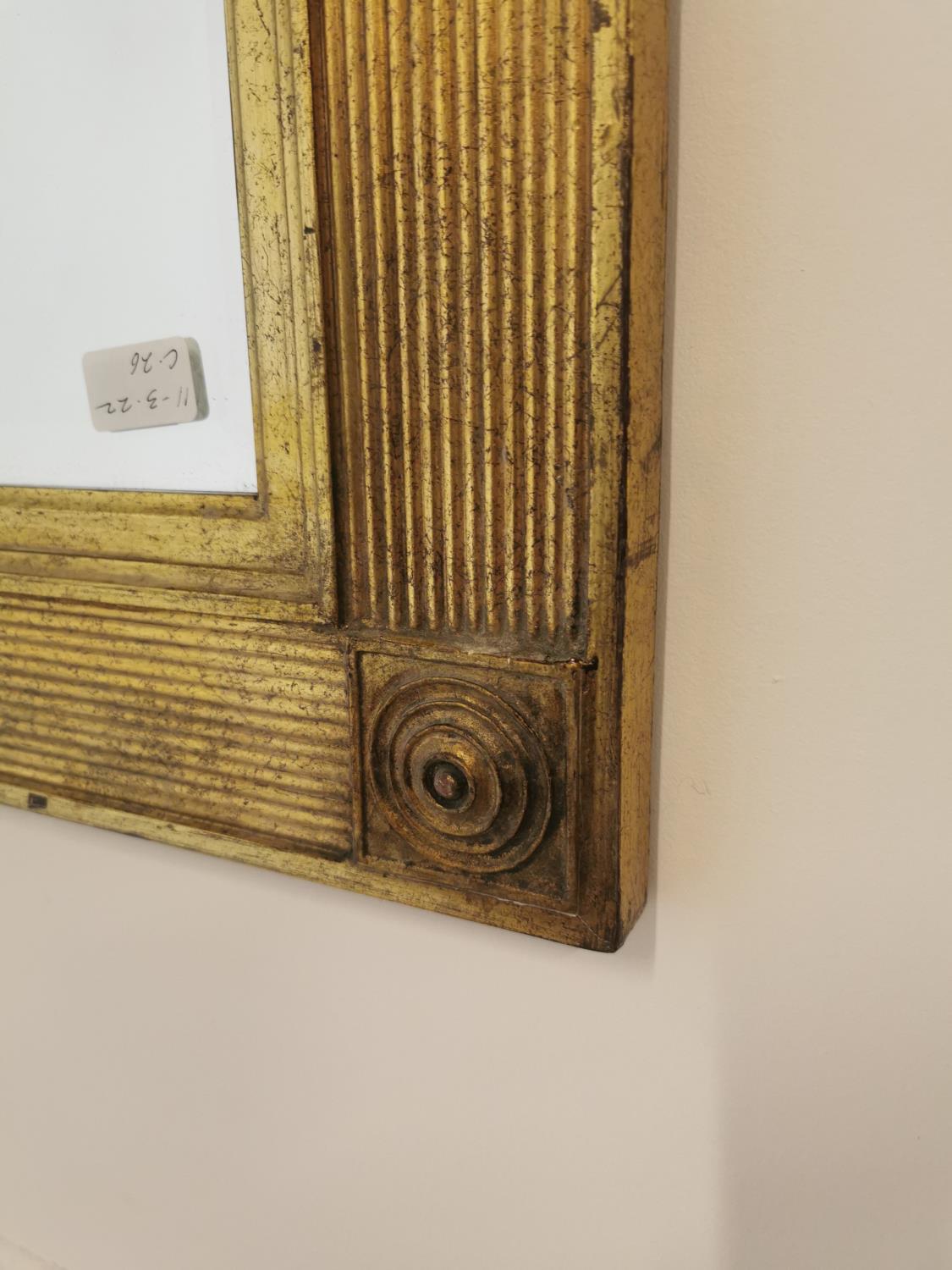Gilt wall mirror in the Regency style - Image 2 of 4