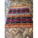 Turkish wool rug {225 cm W x 165 cm L}