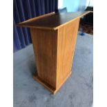 Mahogany ambo {70 cm W x 110 cm H x 54 cm D}