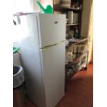 Whirlpool fridge freezer {54 cm W x 160 cm H x 59 cm D}