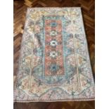 Turkish wool rug {200 cm W x 122 cm L}