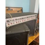 Collection of amps and other audio equipment