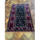 Turkish wool rug {189 cm W x 118 cm H}
