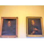 Portraits of St Oliver Plunkett, Archbishop Armagh and John Brennan, Bishop of Cashel, oil on canvas