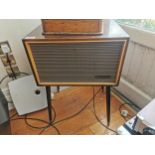 1960's Ekco 9 octaire Speaker { 72cm H X 51cm W X 44cm D }.