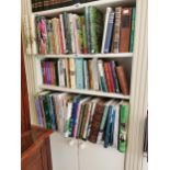 Four shelves of Gardening books