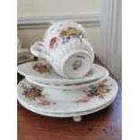 Twenty one piece Ansley Summertime tea set