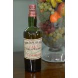 Bottle of uncorked John Jameson & Son Dublin Whiskey. {31 cm H x 8 cm Dia}.