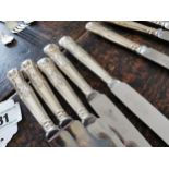 Fifty six pieces of A Turtons EPNS Kings Pattern cutlery.
