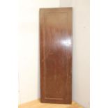 Solid door with advert insert {94 cm H x 66 cm W x 4 cm D}
