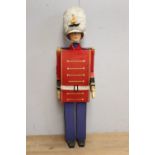 Large model of a toy soldier { 160cm H X 42cm W X 30cm D }.