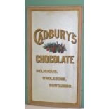 Large Cadbury's chocolate advertising mirror {198CM h X 198 CM w}